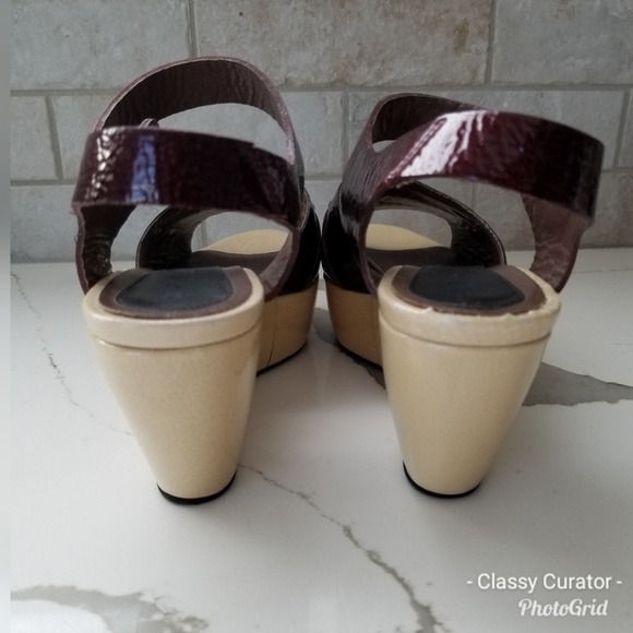 MARNI Itailian made leather platform sandals - Picture 3 of 10